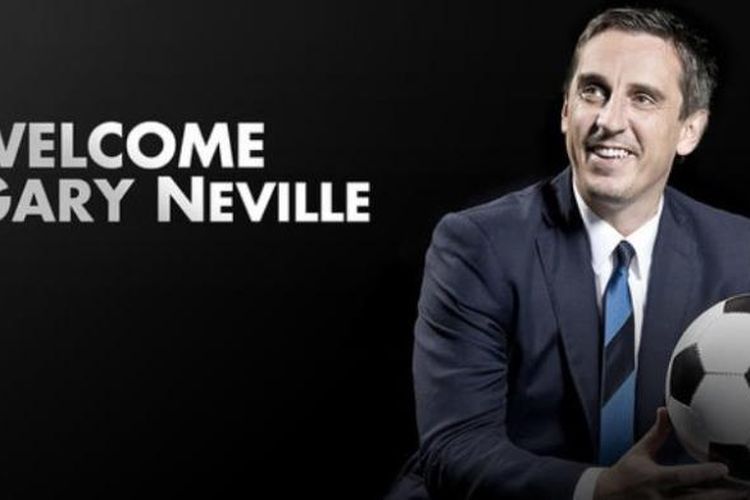 Gary Neville saat masih menjadi pelatih Valencia, Rabu (2/12/2015).