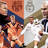 Barcelona Vs Real Madrid, Panggung Adu Taktik Dua Legenda El Clasico 
