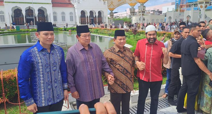 Pesawat Prabowo Batal Terbang ke Jakarta karena Cuaca Buruk, Bermalam di Aceh