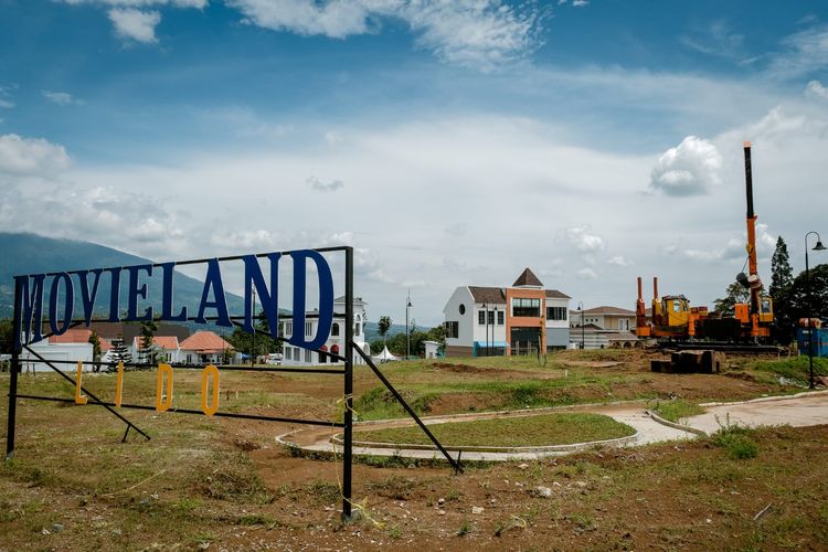 Pemandangan suatu sudut di KEK Lido yang diresmikan oleh Presiden Joko Widodo, Jumat (31/3/2023).