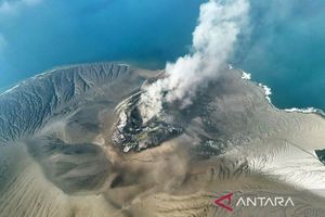 Badan Geologi: Erupsi Menerus Gunung Anak Krakatau Berakhir