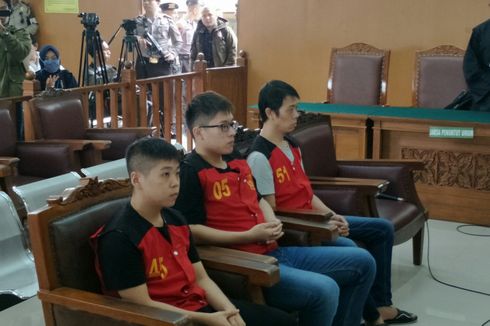 Angkut 1 Ton Sabu-sabu dari Anyer, 3 WN Taiwan Divonis Hukuman Mati