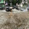 Kota Cimahi Terendam Banjir, Arus Lalu Lintas Sempat Terputus