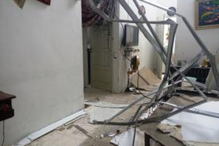 Satu rumah di Kota Medan hancur akibat ledakan tabung gas Elpiji 12 kilogram