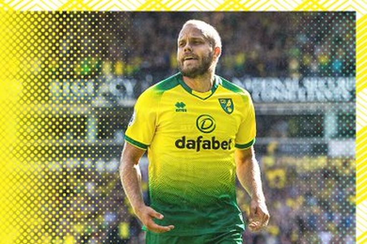 Teemu Pukki mencetak hattrick pada pertandingan Norwich City vs Newcastle United di Stadion Carrow Road, 17 Agustus 2019. 