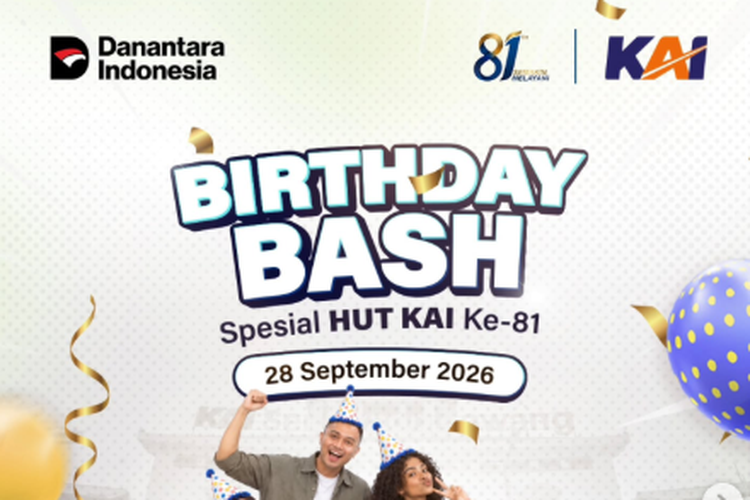Tiket KA Cuma Bayar 81 Persen di HUT KAI, Begini Syarat dan Cara Belinya