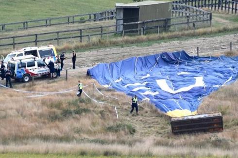Balon Udara Mendarat Keras di Australia, 7 Orang Luka-luka