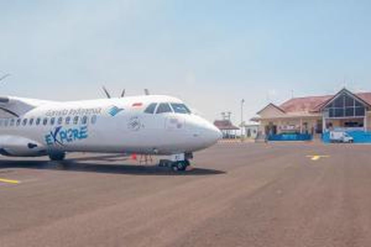 Bandara Notohadinegoro di Jember, Jawa Timur.