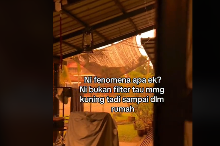 Ada Fenomena Senja Kuning hingga Masuk Rumah, Pertanda Apa?