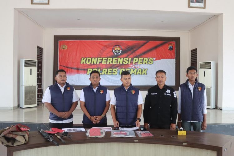 Polisi Tangkap Pelaku Teror Pembakaran 2 Rumah di Demak