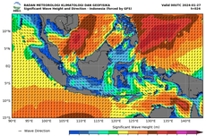 Waspada Gelombang Tinggi pada 27-28 Januari 2024, Ini Daftar Wilayahnya