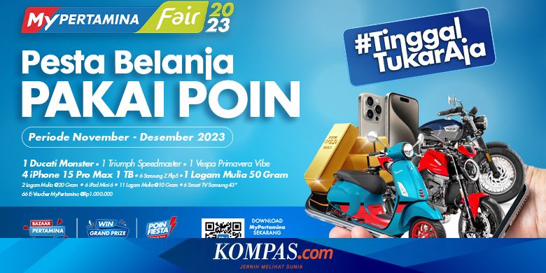 Lewat #TinggalTukarAja, MyPertamina Fair 2023 Tawarkan Hadiah Menarik bagi Pengguna