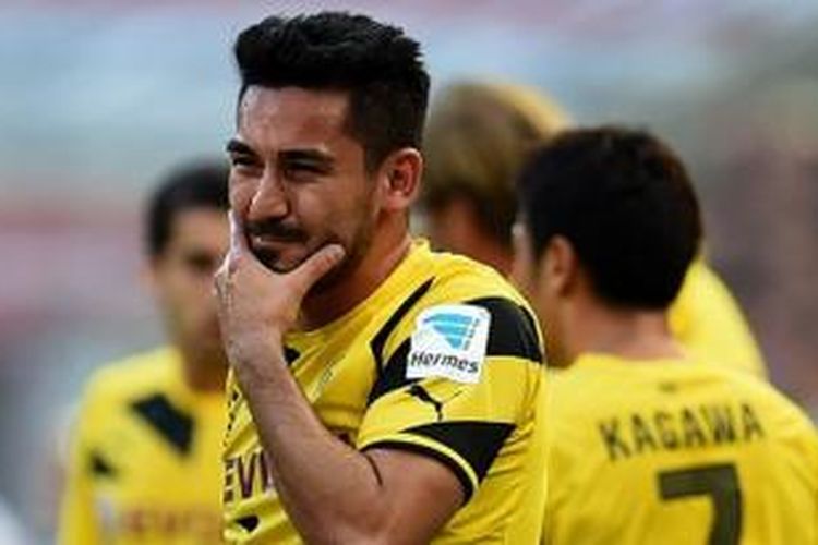 Ilkay Gundogan, gelandang Borussia Dortmund. 