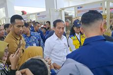 Resmikan Pasar Jongke Solo, Jokowi Lempar Candaan ke Pedagang