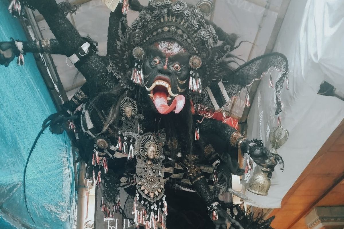 Ogoh-ogoh yang dibuat oleh ST Tunas Muda, Banjar Dukuh Mertajati Sidakarya, Denpasar.
