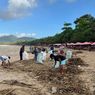 Pantai Pulau Merah Banyuwangi Dipenuhi Sampah dari Laut