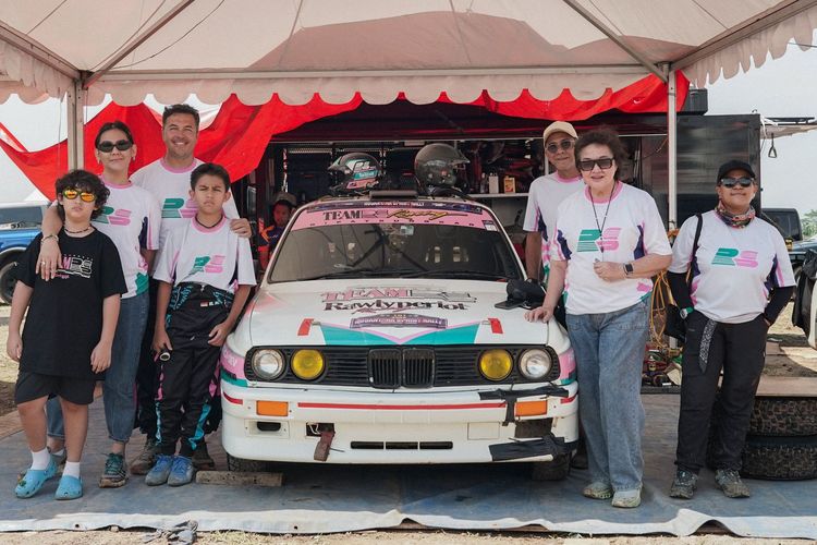 Rifat dan Mayka Sungkar tercepat di Grup R Sprint Relly 2025 di Semarang