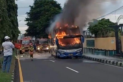 Kasus Bus Terbakar, Bisa Karena Salah Pakai Freon AC