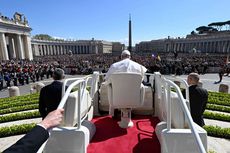 Pimpin Misa Paskah, Paus Fransiskus Ungkap Keprihatinan atas Kekerasan Baru Israel-Palestina