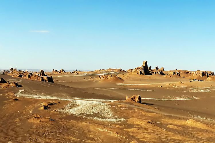 Gurun Lut, tempat terpanas di Bumi