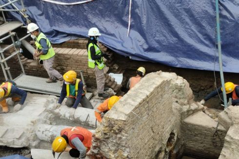 (BERITA FOTO) Penemuan Artefak hingga Obyek Diduga Cagar Budaya oleh MRT di Glodok