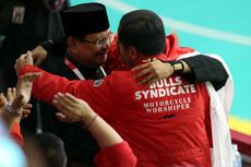 Pelukan Jokowi-Prabowo, Rangkulan Rakyat untuk Para Elite 