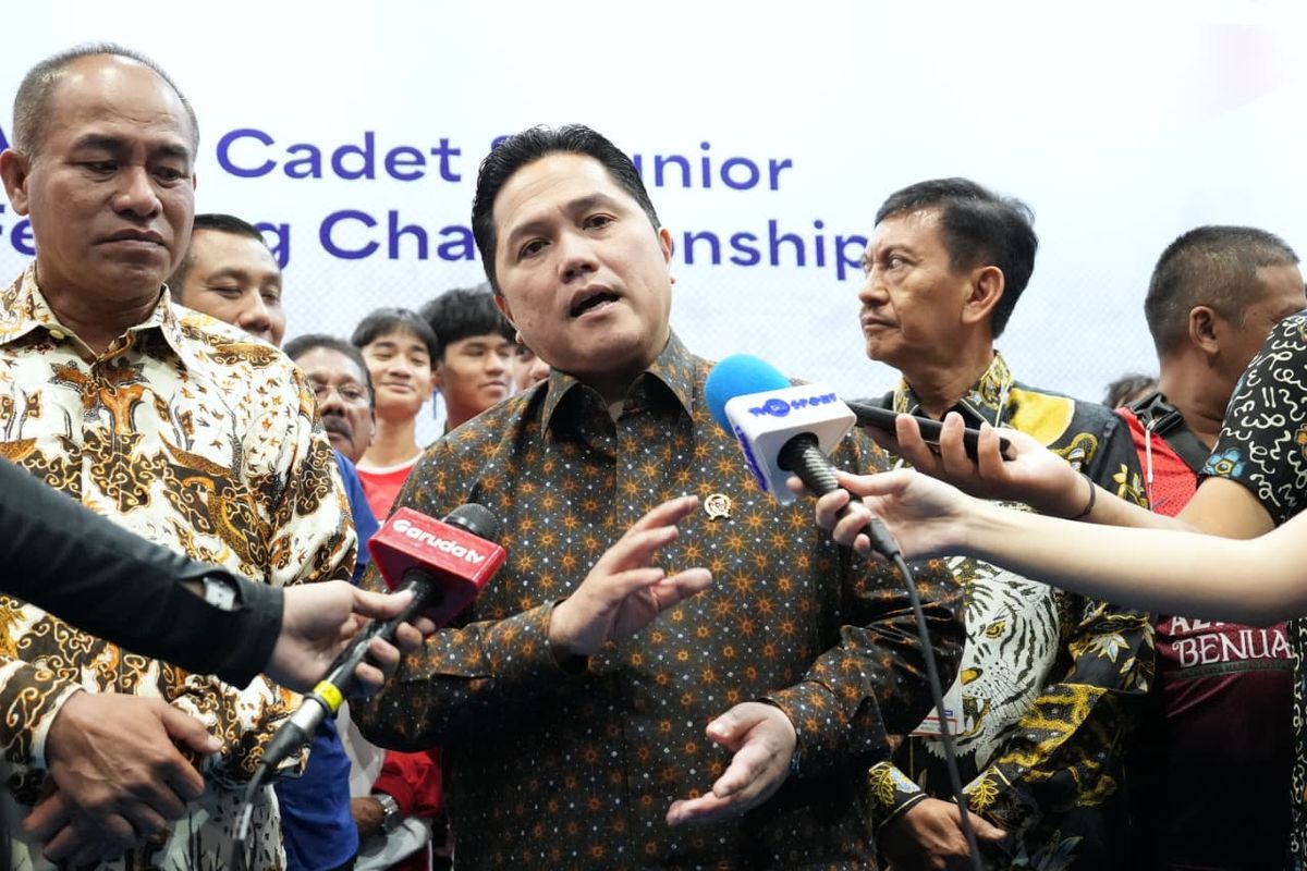 Menteri Pemuda dan Olahraga (Menpora) RI Erick Thohir dalam sebuah kesempatan.