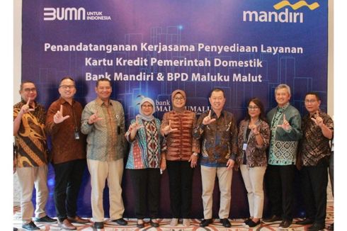Bank Mandiri dan BPD Maluku Malut Jalin Kerja Sama Kartu Kredit Pemerintah Domestik Penuhi Kebutuhan Transaksi Digital Pemerintah Daerah
