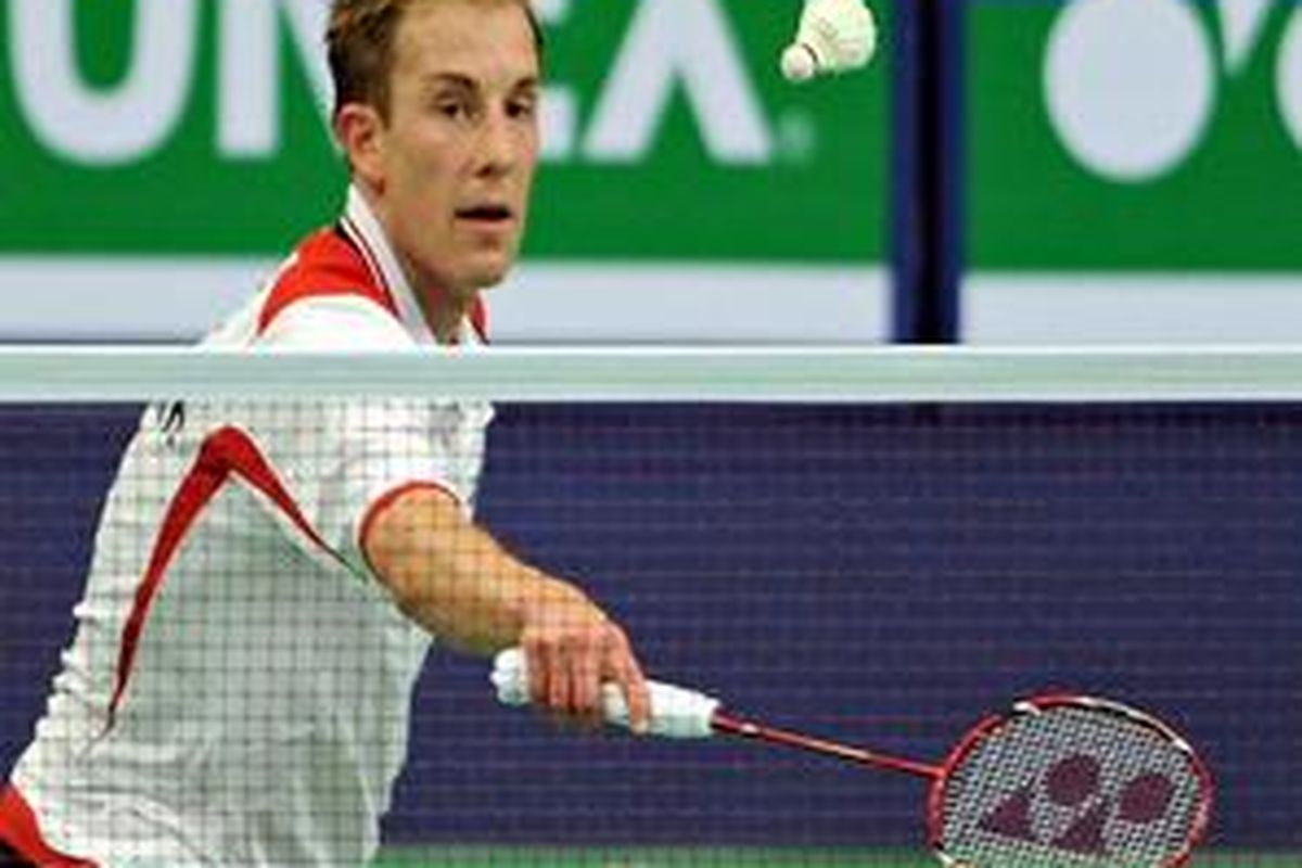 Peter Hoeg Gade, sudah harus bertemu Lee Chong Wei di semifinal Super Series Masters Finals.