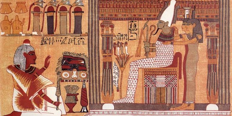 Osiris, dewa keadilan bangsa Mesir kuno. [Via History Hit]