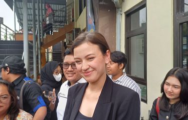 Kimberly Ryder saat ditemui di Pengadilan Agama (PA) Jakarta Pusat, Rabu (25/9/2024). 