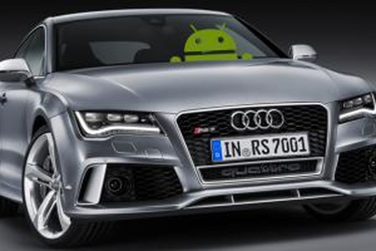 Hasil kolaborasi Audi dan Google 