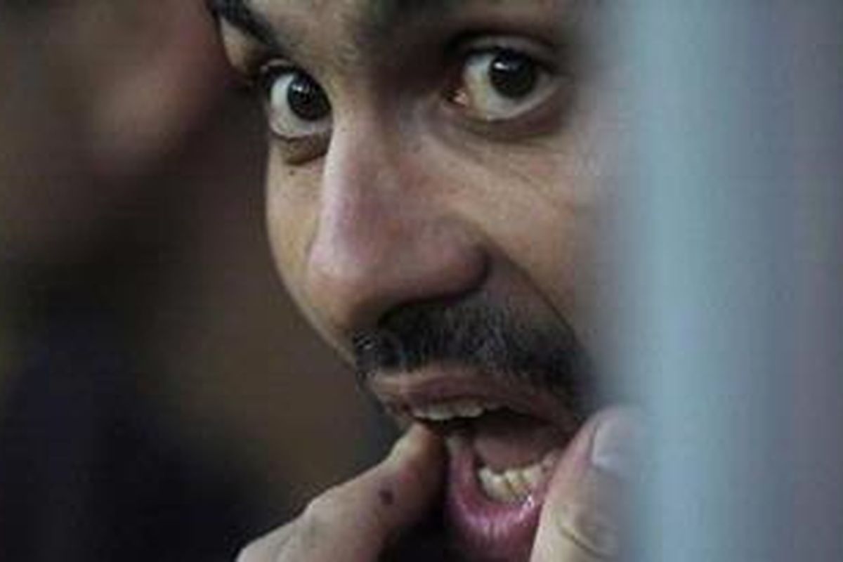 Pelatih Barcelona, Josep "Pep" Guardiola.