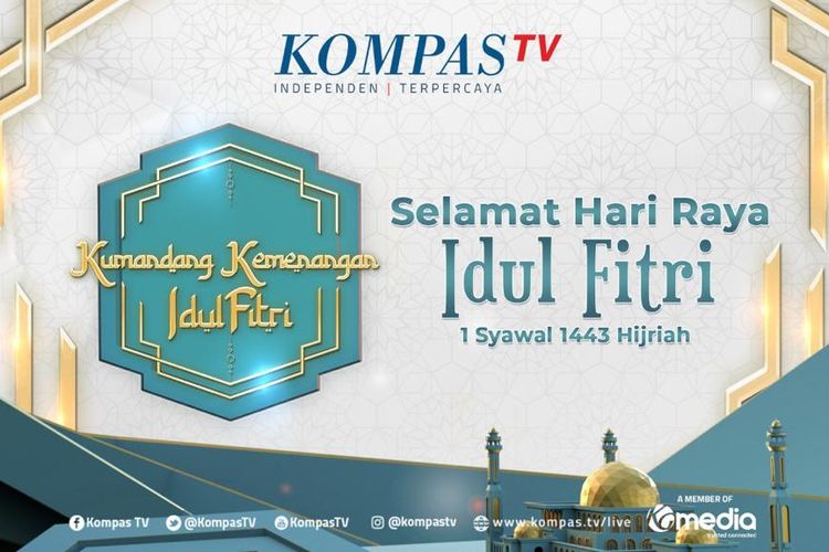 KompasTV menghadirkan beragam tayangan spesial untuk merayakan Hari Raya Idul Fitri 1334H. 