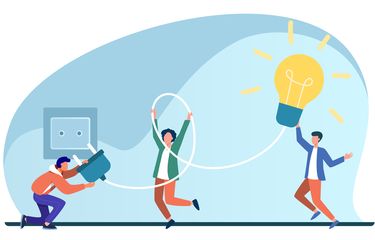 Ilustrasi belajar cara hemat energi listrik