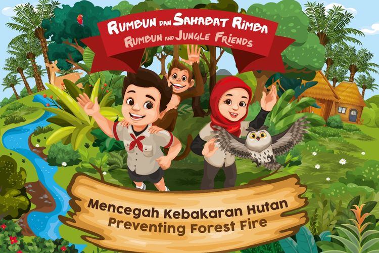 Buku Cerita Rumbun dan Sahabat Rimba