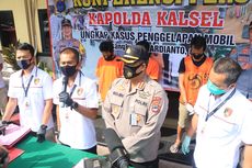 Polisi Ringkus Empat Pelaku Penggelapan 11 Mobil Rental di Kalsel