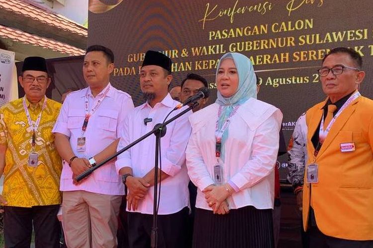 Foto : Daftar Lengkap Cagub-Cawagub Pilkada Sulawesi Selatan 2024