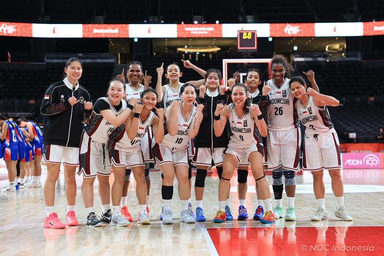 Hasil Basket Asian Games 2026: Srikandi Indonesia Tumbangkan Thailand 61-52