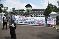 Mahasiswa di Jabar Demo di 25 Titik, Polisi: Situasi Aman dan Tertib