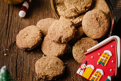 Resep Cinnamon Cookies Sagu, Kue Kering Natal Bebas Gluten
