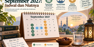 Puasa Sunnah September 2027: Jadwal dan Niatnya