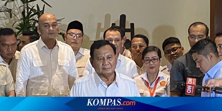 Prabowo: Semua Dinasti, Bung! Jangan Cari yang Negatif-lah