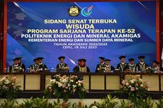 PEM Akamigas Wisuda 217 Mahasiswa Sarjana Terapan 