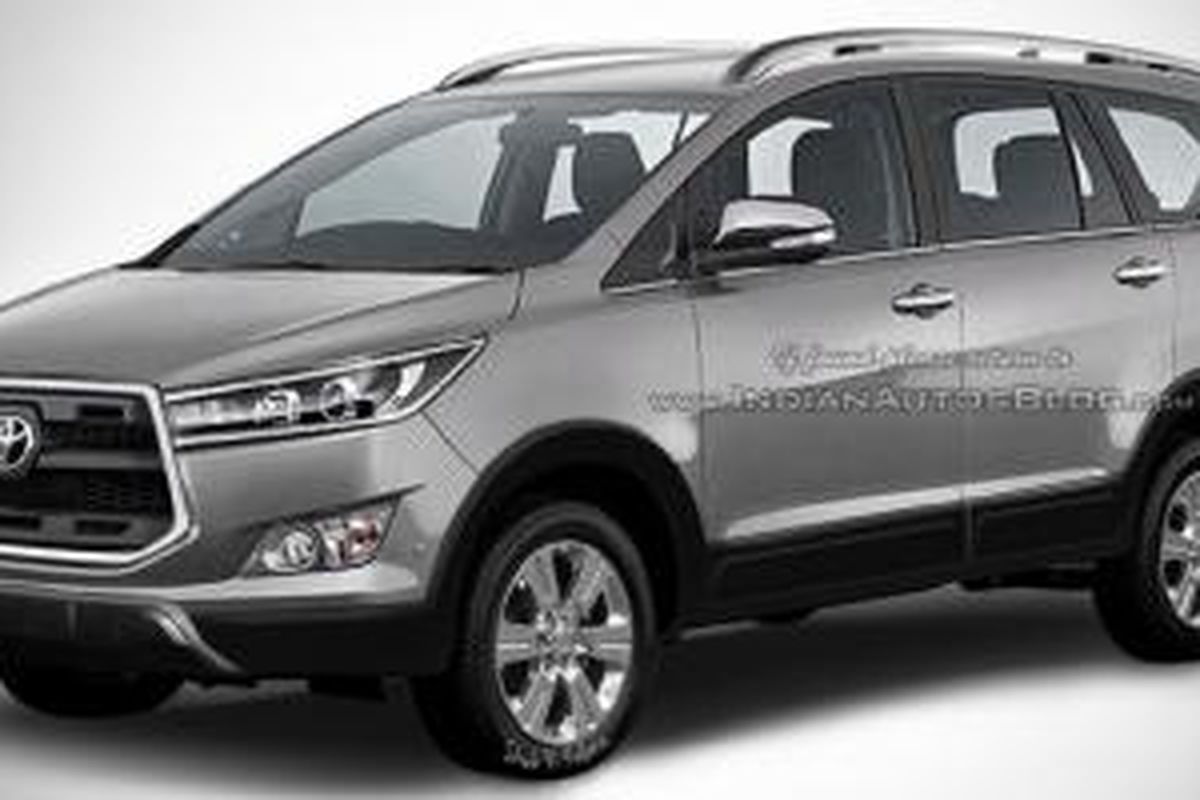 Toyota Innova saat direkayasa menjadi crossover.