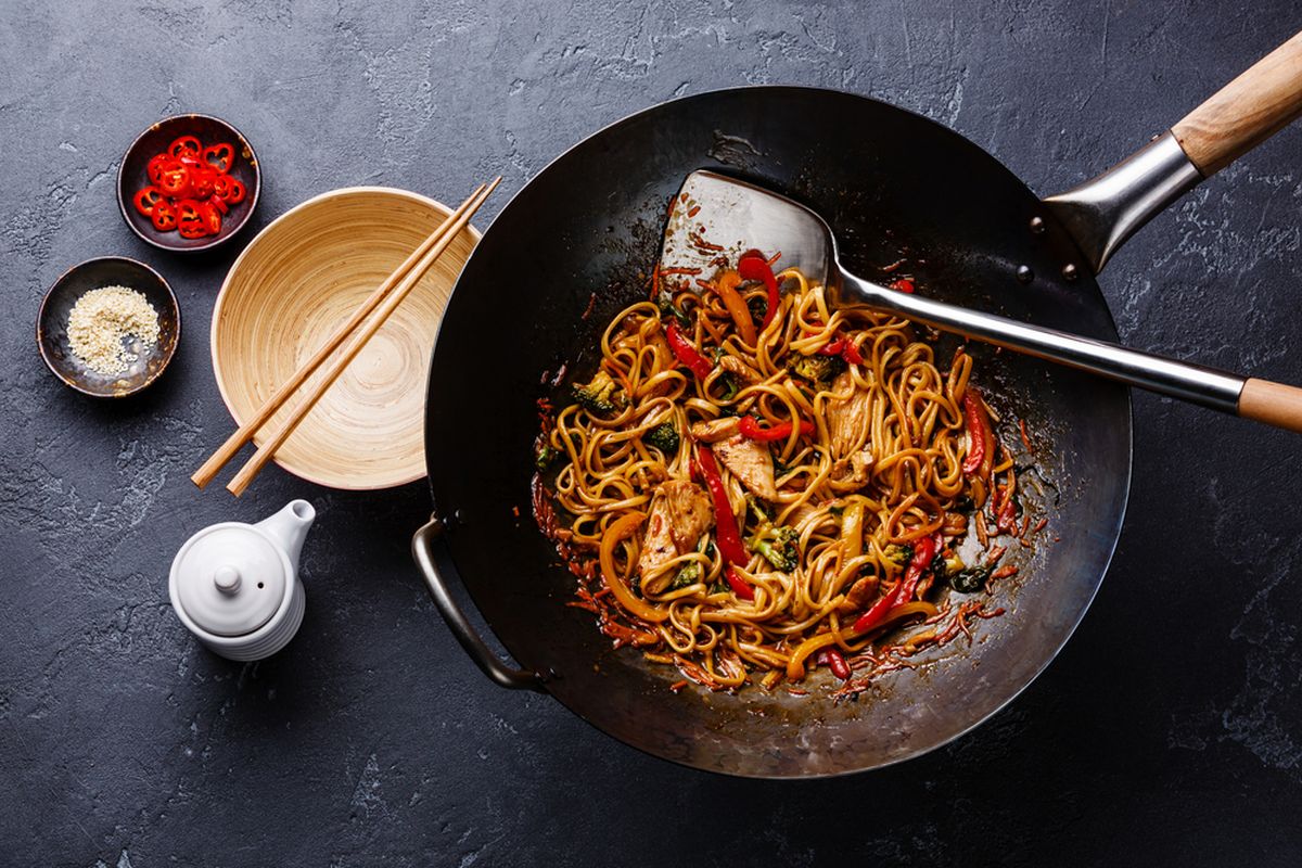 Ilustrasi mi goreng