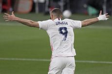 Hasil Liga Spanyol: Benzema 2 Gol, Real Madrid Menang Telak dan Tempel Atletico di Puncak