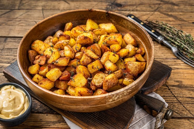 Resep Kentang Panggang Mentega Bawang Putih, Sajian Istimewa untuk Malam Natal