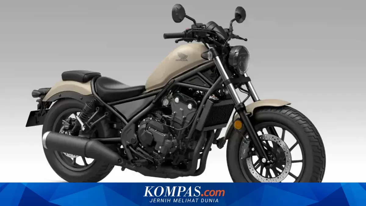 Honda Rebel 500 2027 Meluncur, Sudah Pakai E-Clutch