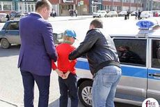 Ikut Demo Anti-Putin, Bocah 12 Tahun Ditangkap Polisi